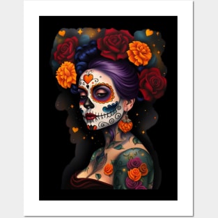 Colorful Catrina Posters and Art